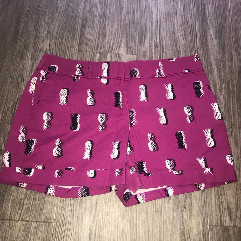Cute fucsia pineapple shorts